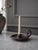 An exceptional signed studio ceramic chamberstick by German ceramicist Rudi Stahl, handcrafted for Handarbeit and...