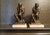 1920s Cast-Bronze Figurative Bookends - a Pair For Sale - Image 13 of 13