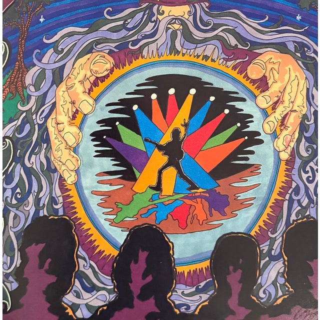 Printmaking Materials Ryan Kerrigan - Phantasy Tour, 2003, Signed Promotional Poster For Sale - Image 7 of 7