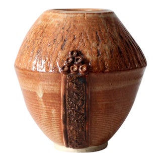 Vintage Studio Pottery Vase For Sale