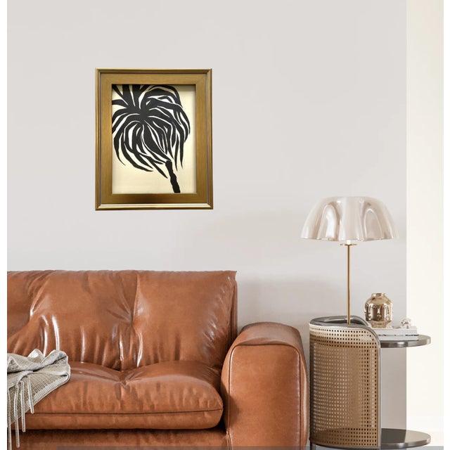 2020s Contemporary Modern Palm Tree Painting by Bryan Boomershine, Framed For Sale - Image 5 of 5