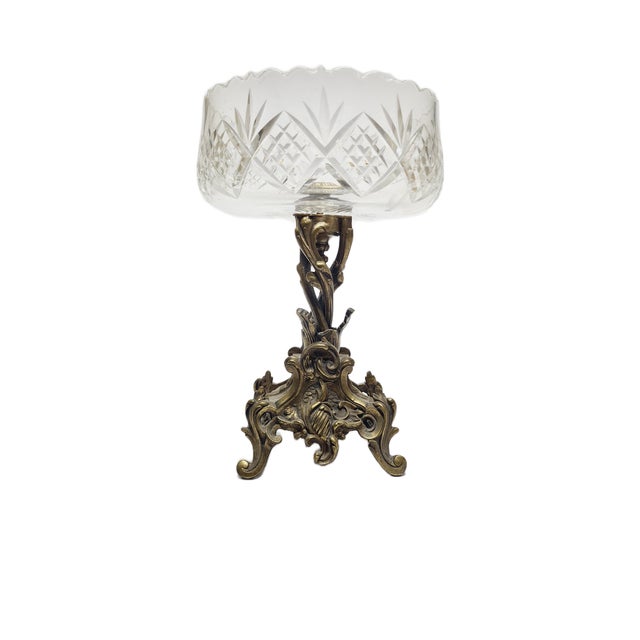 Rococco Bronze Bowl on Stand, France, 1890s For Sale - Image 17 of 18