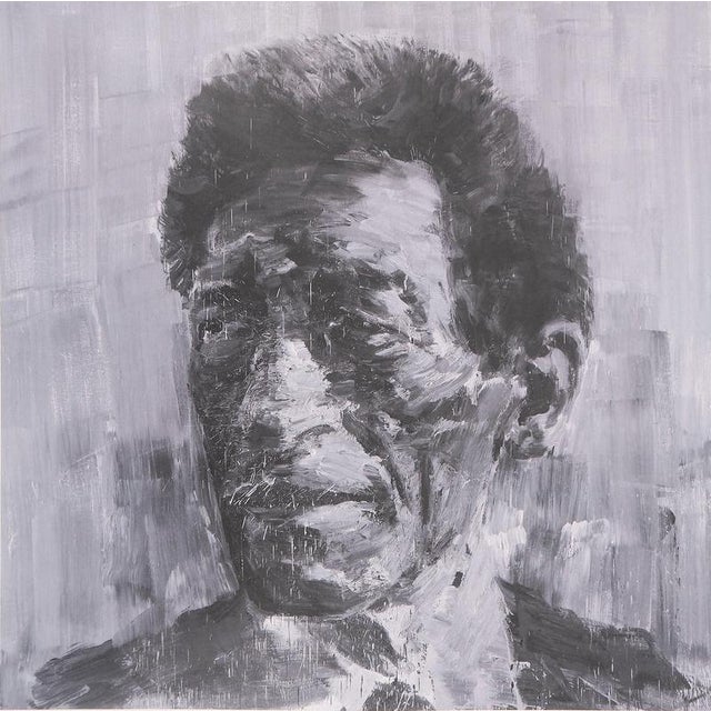 Yan PEI-MING (1960) Tribute to Giacometti Four-color process Published by Ateliers Arte/Maeght, Paris On Vellum 65 x 85 cm...