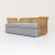 Vienna Straw and Ash Sofa, 1960s For Sale - Image 13 of 13