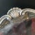 1950s 800 Italian Silver Scroll & Shell Border Tray For Sale - Image 4 of 6