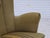 1960s Danish Highback Armchair in Green Furniture Wool, 1960s For Sale - Image 5 of 18