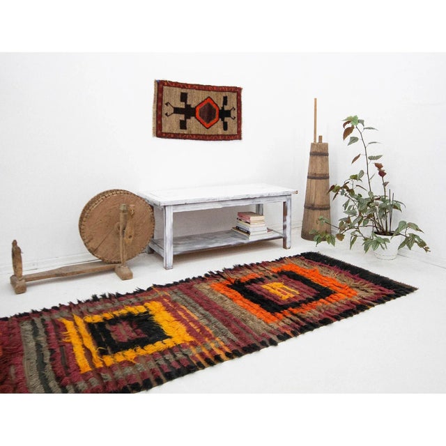 Vintage Tulu Rug For Sale In Los Angeles - Image 6 of 7