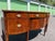 Hepplewhite 1990S Kindel Hepplewhite Style Mahogany Serpentine Sideboard For Sale - Image 3 of 11