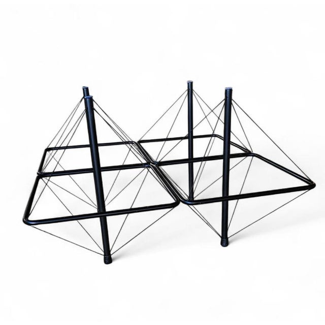 Metal Wire Coffee Table, 1980s For Sale - Image 7 of 14