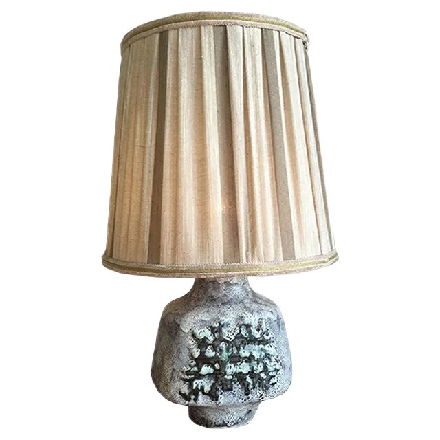 Mid-Century Ceramic Table Lamp, 1950s For Sale