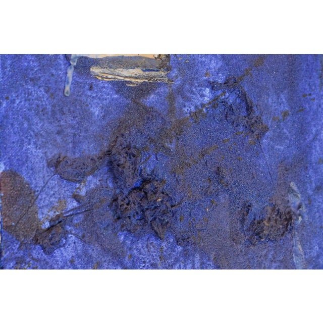 Abstract Painting, 1993, Oil, Acrylic & Mixed Media on Canvas, Framed For Sale - Image 6 of 14