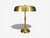 Mid-Century Modern Hövik Lys, Large Table Lamp, Brass Sheet, Norway, 1970s For Sale - Image 3 of 9