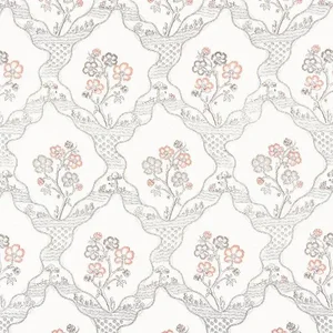 Schumacher Marella Fabric in Rose