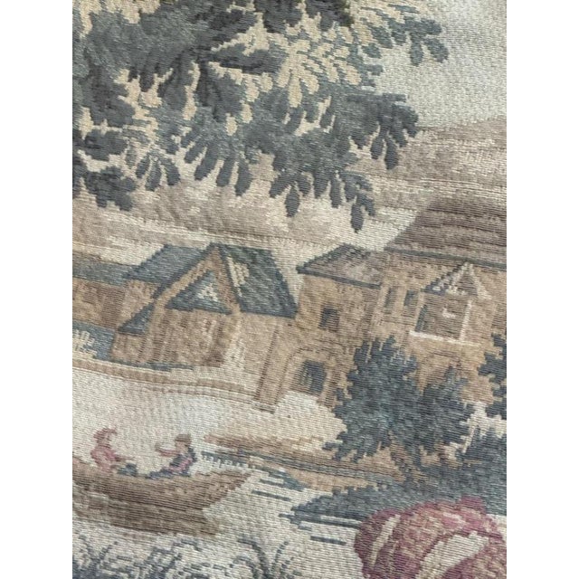 Mid-Century French Jacquard Tapestry with Noble or Princely Hunt Scene, 1950s For Sale - Image 16 of 18