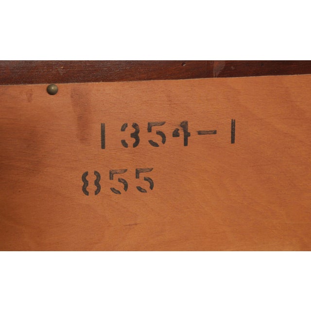 Mid 20th Century Adam Style Carved Mahogany Mantel Mirror For Sale - Image 10 of 12