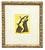Original signed color aquatint by noted Mexican modernist artist Carlos Orozco Romero, titled Two Figures Dancing, from...