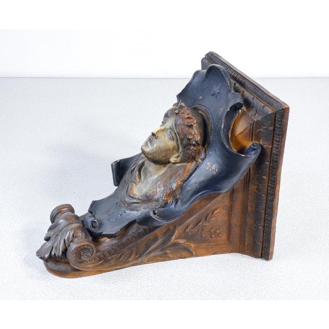 Sculpted Terracotta Shelf, 1800s For Sale - Image 11 of 18