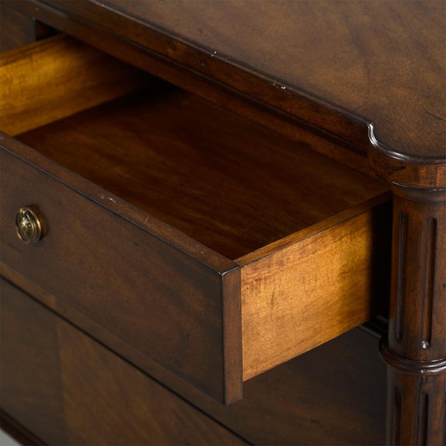 Dark French Louis XVI Commode For Sale - Image 9 of 10