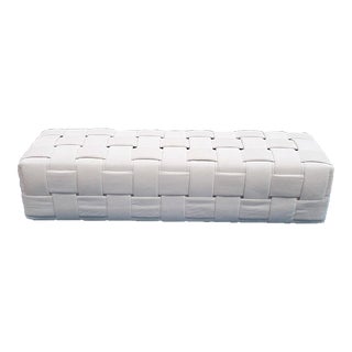 Custom Eric Kuster Woven Conran Bench For Sale