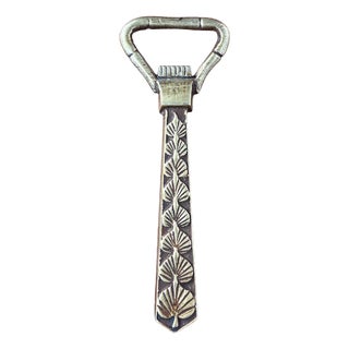 Mid-Century Modern Brass Bottle Opener, 1950s For Sale