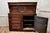 17th Century Antique Court Cupboard in Carved Oak, 1673 For Sale - Image 5 of 14