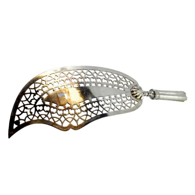 Silver Silver Fish Serving Spatula For Sale - Image 8 of 8