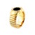 Black Bvlgari 18k Yellow Gold Black Onyx Tubogas Ring For Sale - Image 8 of 10