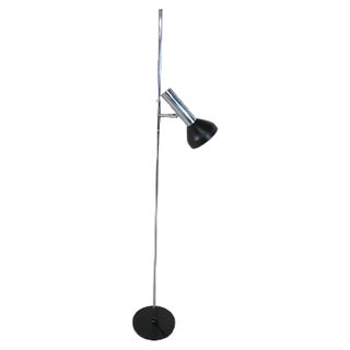 Mid-Century Chrome Plated Steel Adjustable Floor Lamp from Gepo, 1960s For Sale