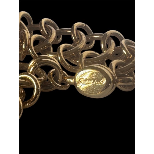 1990s Judith Leiber Belt Necklace Charms Purses Handbags Pendant Gold Plated Vintage For Sale - Image 11 of 12