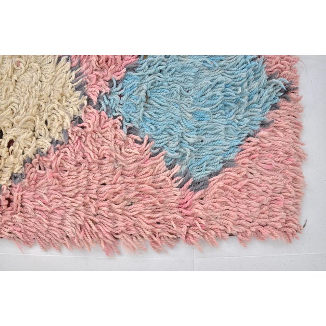 Anatolian Turkish Wool Pompom Rug For Sale In Phoenix - Image 6 of 10