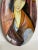 Abstract Vintage Italian Pottery Modigliani Lady Wall Hanging Plaque For Sale - Image 3 of 7