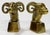 Mid-Century Modern Vintage Brass Rams Head Bookends For Sale - Image 3 of 8