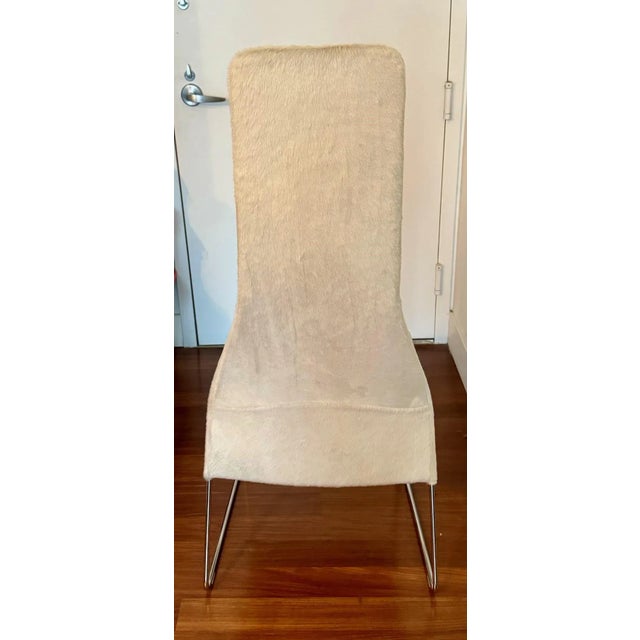 Modern B&b Italia Lazy '05 Chair in Ivory Kanu For Sale - Image 3 of 4