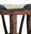 Brown Antique Rustic Adirondack / Arts & Crafts / Primitive Folk Art Twig / Branch Stool With Hand Painted Cushion For Sale - Image 8 of 9
