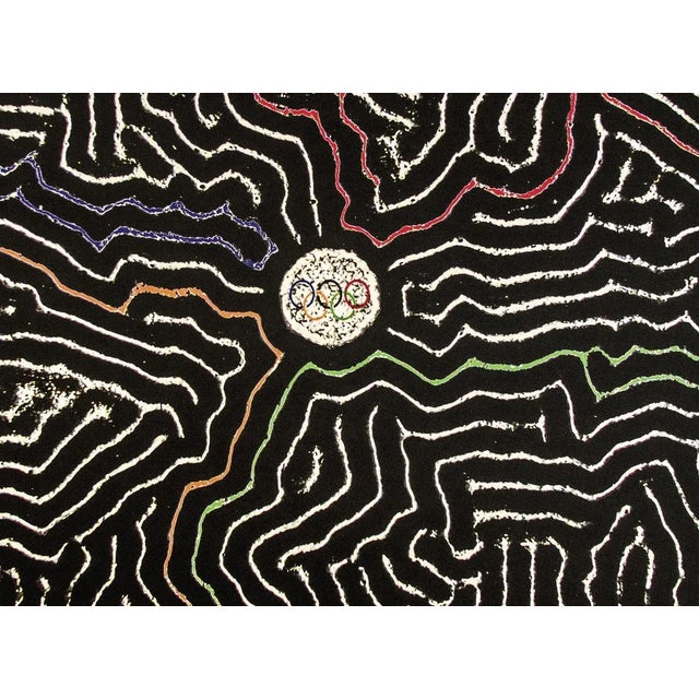 Epicentre- Original Lithograph by A. de Cadet - 2008 2008 For Sale - Image 3 of 5