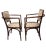 Early 20th Century Pair of Wiener Werkstatte Armchairs by Koloman Moser Signed J & J Kohn, Austria For Sale - Image 10 of 18