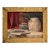 19th Century Still Life Painting in Beautiful Aesthetic Gold Frame Initialed and Dated For Sale