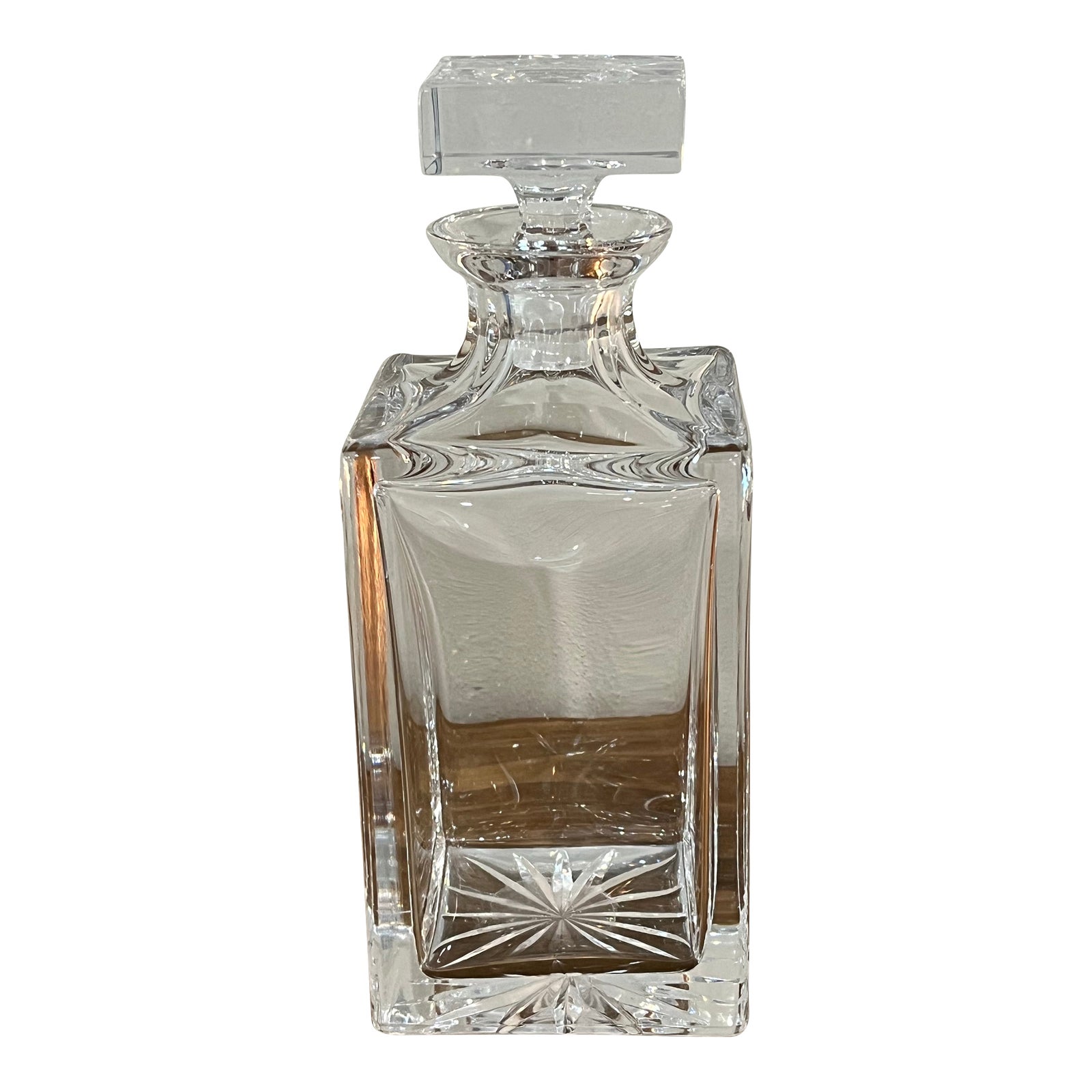 ブランデー Chabot Napoleon&Dunhill Crystal Decanter vintage-bohemian-lead-crystal-