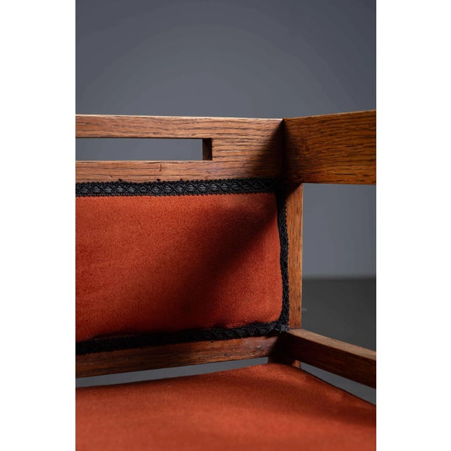 Dutch Art Nouveau Nieuwe Kunst Accent Chairs, 1890s, Set of 2 For Sale - Image 10 of 13