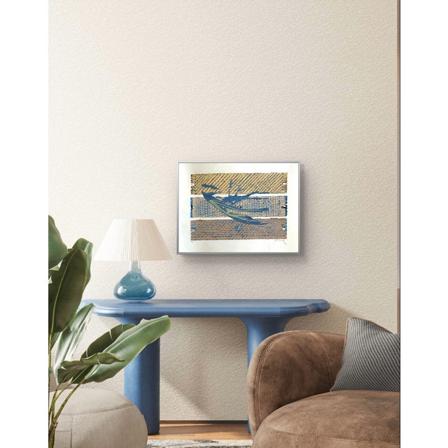 Mid-Century Modern Barbara Beck Abstract Mid Century Modern Woodblock Print on Paper - Signed/Numbered/Unframed For Sale - Image 3 of 5