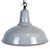 Industrial British Grey Enamel Factory Pendant Lamp from Benjamin Electric Manufacturing Company, 1960s For Sale - Image 18 of 18