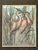 Paul Jouve, The Two Herons, 20th Century, Mixed Media For Sale - Image 8 of 12