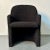 Single Mid-Century Modern Style Arm / Lounge Chair, Black Boucle, Organic Form For Sale - Image 9 of 13