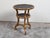 Early 20th Century Italian Carved Giltwood Side Table with Slate Top, Shelf and Floral Motifs For Sale - Image 5 of 12