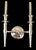 Hudson Valley Abington Polished Nickel Double Candle Wall Sconces - Pair For Sale In Chicago - Image 6 of 8