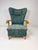 1950s 1950's Swedish High Back Lounge Chair For Sale - Image 5 of 11