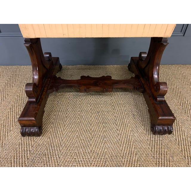 William IV Rosewood Worktable, 1830 For Sale - Image 12 of 16