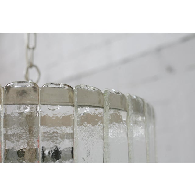 Large Murano Chandelier by Carlo Nason for Mazzega, Italy, 1970s For Sale - Image 12 of 18