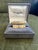 Rare Monsiuer Vintage Christian Dior Gold Plate Cufflinks & Tie Clip In Original For Sale - Image 9 of 10