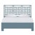 Finn Platform Bed King - Regatta Blue For Sale - Image 12 of 12